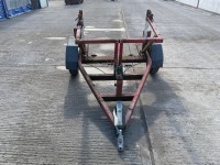 SINGLE AXLE MANUAL FAST TOW CABLE TRAILER - 2