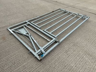 APPROX. 2900mm x 1650mm GALVANISED CALVING GATE