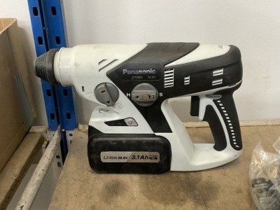 RECONDITIONED PANASONIC EY7880 28.8v CORDLESS HAMMER DRILL