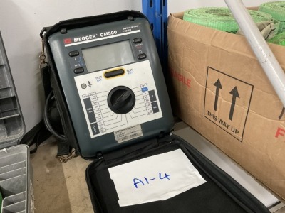 MEGGER CM500 INSTALLATION TESTER & CASE