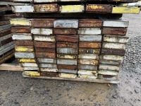 APPROX. 50No. 8ft METAL PLANKS - 2