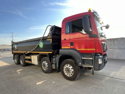 MAN TGS35.400 8x4 AUTOMATIC 32 TON TIPPER