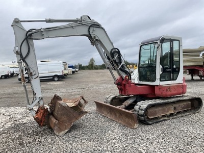 TAKEUCHI TB80FR 8 TON MIDI EXCAVATOR