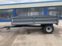 APPROX 10ft x 6.6ft UNUSED SINGLE AXLE DROPSIDE TIPPING TRAILER - 4