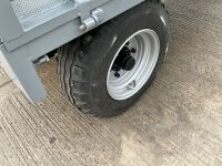 APPROX 10ft x 6.6ft UNUSED SINGLE AXLE DROPSIDE TIPPING TRAILER - 9