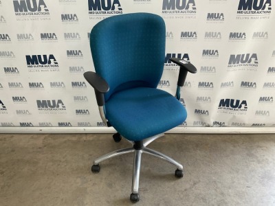 WALLIS MEDIUM BACK HEIGHT ADJUSTABLE OPERATORS CHAIR