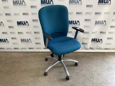 WALLIS MEDIUM BACK HEIGHT ADJUSTABLE OPERATORS CHAIR