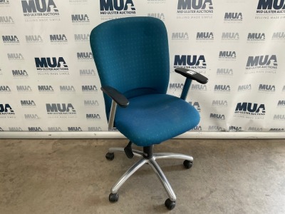 WALLIS MEDIUM BACK HEIGHT ADJUSTABLE OPERATORS CHAIR