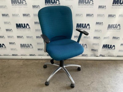 WALLIS MEDIUM BACK HEIGHT ADJUSTABLE OPERATORS CHAIR