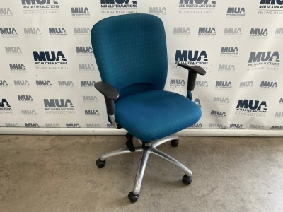 WALLIS MEDIUM BACK HEIGHT ADJUSTABLE OPERATORS CHAIR