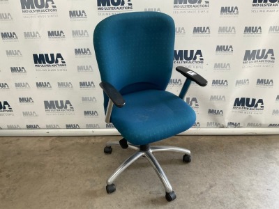 WALLIS MEDIUM BACK HEIGHT ADJUSTABLE OPERATORS CHAIR