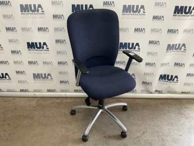 HIGH BACK HEIGHT ADJUSTABLE OPERATORS CHAIR