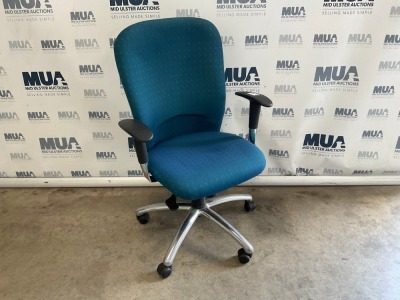 WALLIS MEDIUM BACK HEIGHT ADJUSTABLE OPERATORS CHAIR