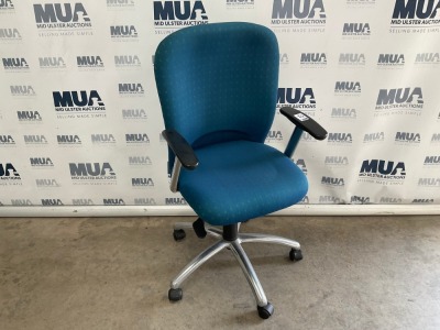 WALLIS MEDIUM BACK HEIGHT ADJUSTABLE OPERATORS CHAIR