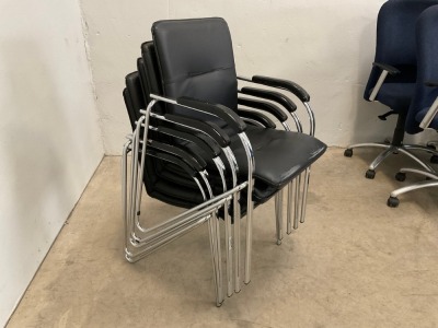 5No. CONFERENCE CHAIRS