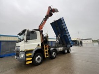 DAF CF400 EURO 6 8x4 32 TON TIPPING GRAB LORRY - 31