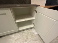 EX-DISPLAY SHAKER PAINTED UTILITY LAUNDRY UNIT - 3