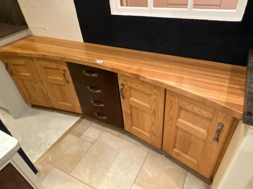 EX-DISPLAY SOLID OAK UNIT