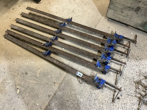 APPROX. 6No. 1100mm HEAVY DUTY JOIST CLAMPS 