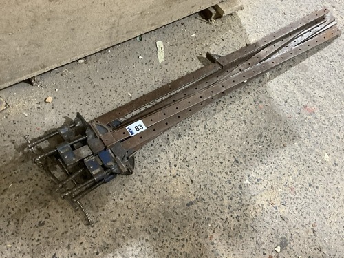 APPROX. 8No. 1200mm JOIST CLAMPS