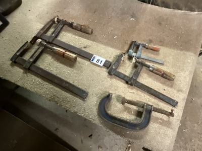 ASSORTED CLAMPS