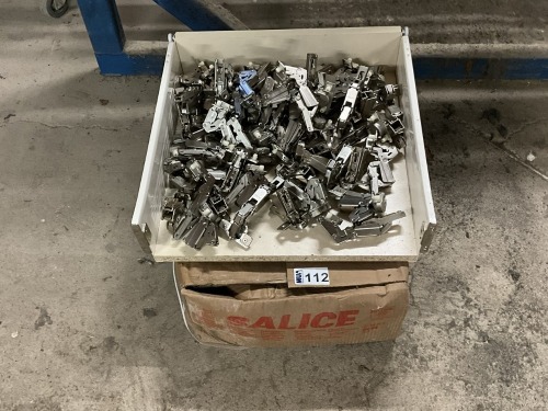 LARGE QTY OF UNUSED SALICE 170° HINGES