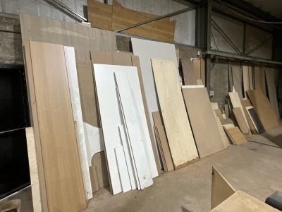 LARGE QTY OF ASSORTED TIMBER SHEETS