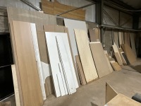 LARGE QTY OF ASSORTED TIMBER SHEETS - 2