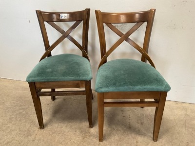 2No. DINING CHAIRS