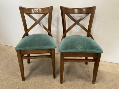 2No. DINING CHAIRS