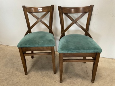 2No. DINING CHAIRS