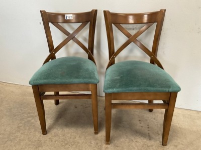 2No. DINING CHAIRS