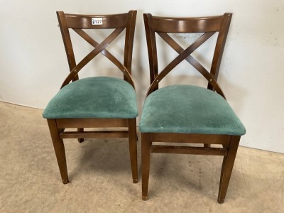 2No. DINING CHAIRS