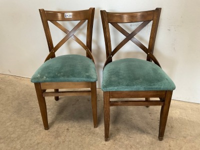 2No. DINING CHAIRS