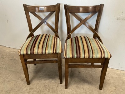 2No. DINING CHAIRS