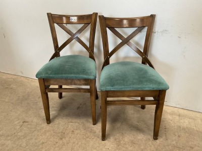 2No. DINING CHAIRS