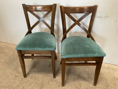 2No. DINING CHAIRS