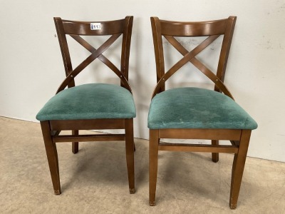 2No. DINING CHAIRS