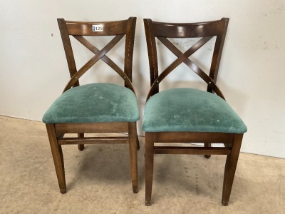 2No. DINING CHAIRS