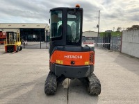 HITACHI ZX29U-3CLR 3 TON ZERO TAIL SWING MINI DIGGER - 4