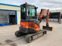 HITACHI ZX29U-3CLR 3 TON ZERO TAIL SWING MINI DIGGER - 5