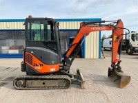 HITACHI ZX29U-3CLR 3 TON ZERO TAIL SWING MINI DIGGER - 6