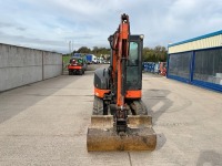 HITACHI ZX29U-3CLR 3 TON ZERO TAIL SWING MINI DIGGER - 8