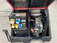 PRAMAC 6 KVA DIESEL SILENT MOBILE GENERATOR - 11