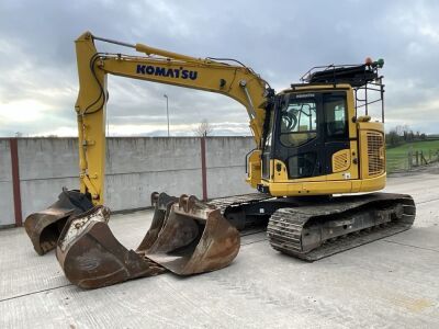 KOMATSU PC138US-11 14 TON ZERO TAIL EXCAVATOR