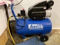 ADKINS ALPHA CALENDAR ROLL MASTER 2.0 TRANSFER PRINTING MACHINE & AERLIK 50L AIR COMPRESSOR  - 20