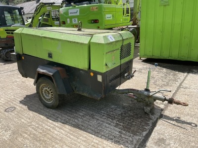 INGERSOLL RAND SCZ771 SINGLE AXLE FAST TOW FOUR TOOL AIR COMPRESSOR