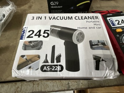 UNUSED 3 in 1 VACUUM CLEANER