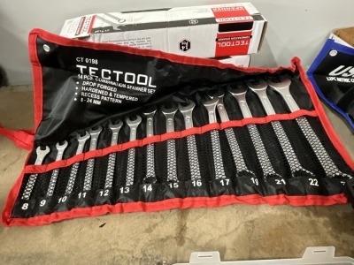 UNUSED TECTOOL 14 PIECE SPANNER SET