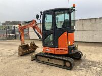 HITACHI ZAXIS ZX26U-6 2.7 TON MINI DIGGER - 3